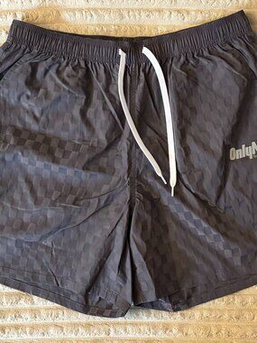 Only NY Court Logo Kit Short Grey Size M